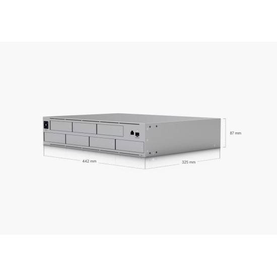 Network Attached Storage UniFi Rackmount 2U, 10G SFP+, UNAS-Pro 