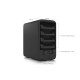 NAS compact UniFi Ubiquiti UNAS 4, 4 Bay HDD/SSD, 2 Sloturi M.2 NVMe, 2.5 GbE, USB-C, Negru, UNAS-4-B