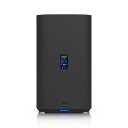 NAS compact UniFi Ubiquiti UNAS 4, 4 Bay HDD/SSD, 2 Sloturi M.2 NVMe, 2.5 GbE, USB-C, Negru, UNAS-4-B