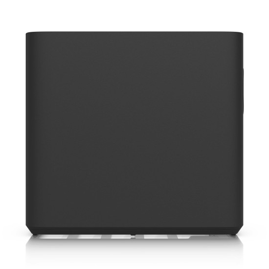 NAS compact UniFi Ubiquiti UNAS 4, 4 Bay HDD/SSD, 2 Sloturi M.2 NVMe, 2.5 GbE, USB-C, Negru, UNAS-4-B
