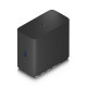 NAS compact UniFi Ubiquiti UNAS 4, 4 Bay HDD/SSD, 2 Sloturi M.2 NVMe, 2.5 GbE, USB-C, Negru, UNAS-4-B