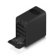 NAS compact UniFi Ubiquiti UNAS 4, 4 Bay HDD/SSD, 2 Sloturi M.2 NVMe, 2.5 GbE, USB-C, Negru, UNAS-4-B