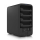 NAS compact UniFi Ubiquiti UNAS 4, 4 Bay HDD/SSD, 2 Sloturi M.2 NVMe, 2.5 GbE, USB-C, Negru, UNAS-4-B