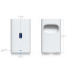 NAS compact UniFi Ubiquiti UNAS 4, 4 Bay HDD/SSD, 2 Sloturi M.2 NVMe, 2.5 GbE, USB-C, Alb, UNAS-4-W