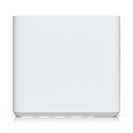NAS compact UniFi Ubiquiti UNAS 4, 4 Bay HDD/SSD, 2 Sloturi M.2 NVMe, 2.5 GbE, USB-C, Alb, UNAS-4-W