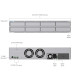 NAS 2U UniFi Ubiquiti UNAS Pro 8, 8 Bay HDD/SSD, 2 Sloturi M.2 NVMe, 10 Gbps, UNAS-Pro-8