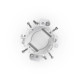 Suport de montare pe stâlp pentru Wave AP Micro și Wave AP Gen2 UniFi Ubiquiti, UACC-Wave-AP-Micro-Mount