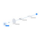 Cameră WiFi UniFi Ubiquiti G6 Instant 4K cu AI și Audio Bidirecțional, UVC-G6-INS-W