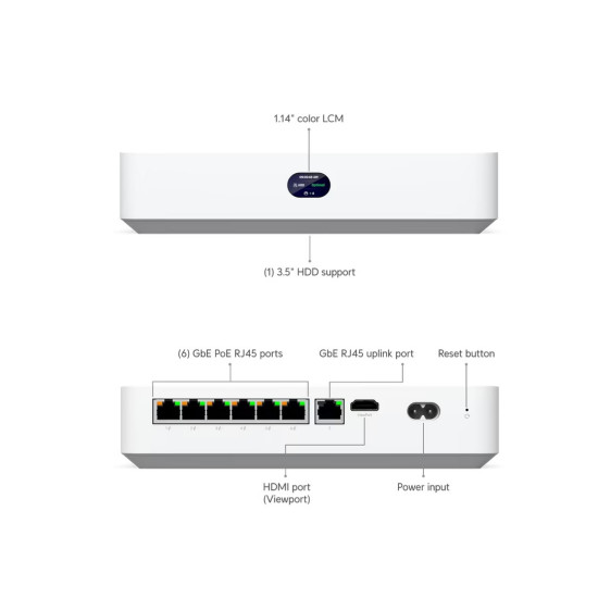 UniFi Protect Network Video Recorder Instant PoE GbE, UNVR-Instant