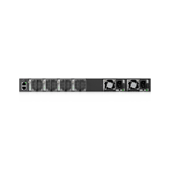 Switch Enterprise Audio/Video UniFi Ubiquiti, 20 Porturi 10G SFP+ și 2 Porturi 100G QSFP28, EAV-Fiber