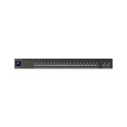 Switch Enterprise Audio/Video UniFi Ubiquiti, 20 Porturi 10G SFP+ și 2 Porturi 100G QSFP28, EAV-Fiber