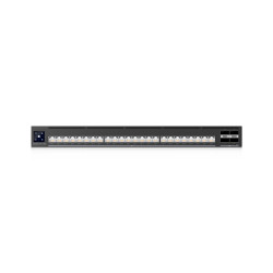 Switch Ubiquiti Enterprise Audio/Video cu 24 de porturi 10G PoE+++ și 4 porturi uplink 100G QSFP28