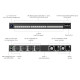 Switch Ubiquiti Enterprise Audio/Video cu 24 de porturi 10G PoE+++ și 4 porturi uplink 100G QSFP28