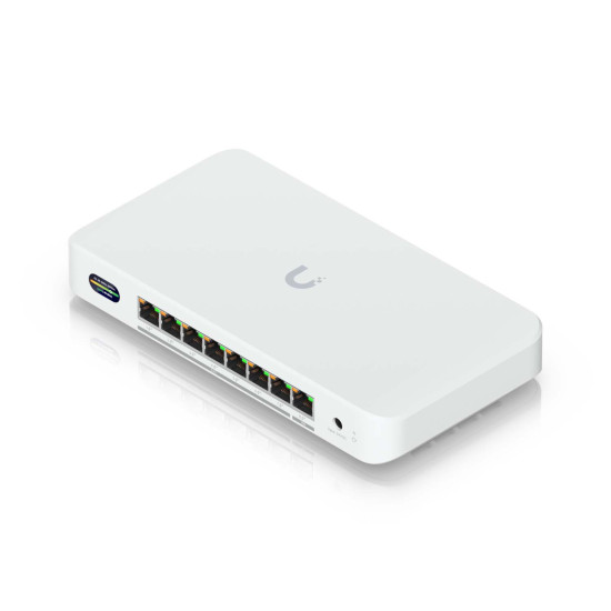 Switch UniFi Ubiquiti Device Bridge cu 8 Porturi Multi-Gigabit și WiFi 7, UDB-Switch