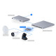 Switch PoE Ubiquiti UniFi cu 8 porturi Gigabit, managed - US-8-60W