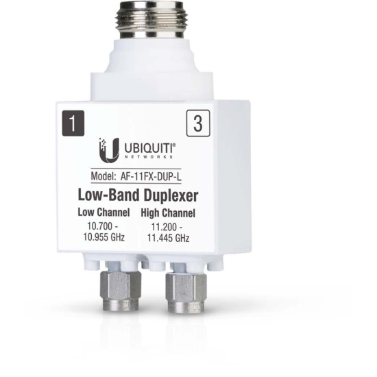 Bridge PtP 11 GHz Low-Band airFiber 11 UniFi Ubiquiti cu antenă parabolică, AF11-Complete-LB
