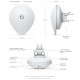 Bridge 60 GHz Long-Range airFiber 60 Xtreme-Range UniFi Ubiquiti, AF60-XR