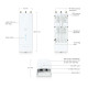Stație PtMP Dual 5 GHz WiFi 7 Wave MLO5 UniFi Ubiquiti, MLO, Wave-MLO5