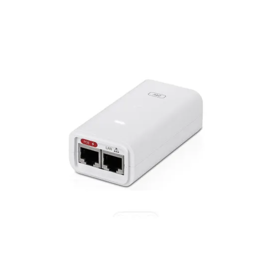 Injector PoE Unifi 12W 24V 0.5A RJ45 GbE, POE-24-12W-G-WH