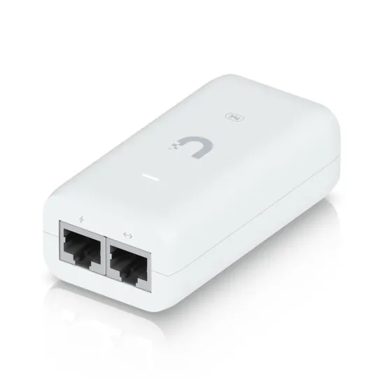 Injector PoE Ubiquiti 15W, 48V, 0.32A, Gigabit, U-POE
