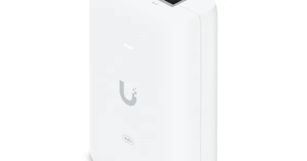 Injector PoE+ Ubiquiti 30W, 48V, 0.65A, RJ45 Gigabit, U-PoE+