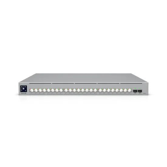 Switch Enterprise Campus UniFi 24 porturi Etherlighting PoE+++ 10GbE 25G SFP28 Layer3, ECS-24-PoE