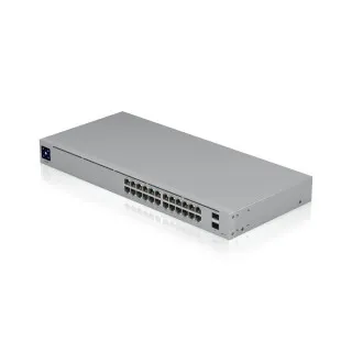 Switch PoE cu 24 porturi Gigabit, 2xSFP, Ubiquiti USW-24-POE