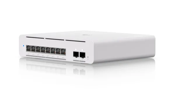 Switch UniFi Ubiquiti 8 porturi GbE PoE++ , USW-Pro-XG-8-PoE