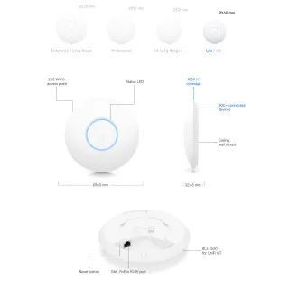 Access Point Wi-Fi 6 Gigabit UniFi 6 Lite Ubiquiti,U6-Lite