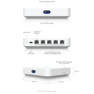 Router Ubiquiti UniFi Cloud Gateway Max - UCG-Max-NS